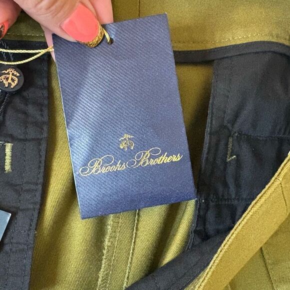 NWT Size 10 Brooks Brothers Dress Pants Advantage Chino Stretch Slacks Trousers - Picture 7 of 11